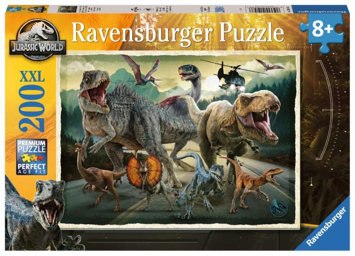 Ravensburger Puslespil Jurassic World 200p i gruppen LEGETØJ, BØRN & BABY / Legetøj / Puslespil hos TP E-commerce Nordic AB (C86151)