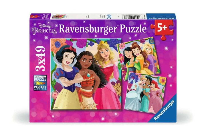 Ravensburger Puslespil Disney Princess 3x49p i gruppen LEGETØJ, BØRN & BABY / Legetøj / Puslespil hos TP E-commerce Nordic AB (C86152)