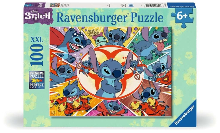 Ravensburger Puslespil Disney Stitch 100p i gruppen LEGETØJ, BØRN & BABY / Legetøj / Puslespil hos TP E-commerce Nordic AB (C86154)