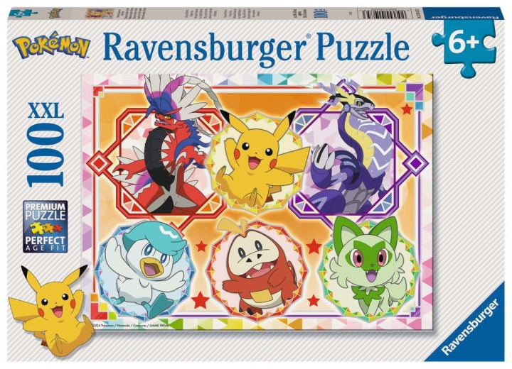 Ravensburger Pokémon-puslespil 100p i gruppen LEGETØJ, BØRN & BABY / Legetøj / Puslespil hos TP E-commerce Nordic AB (C86156)