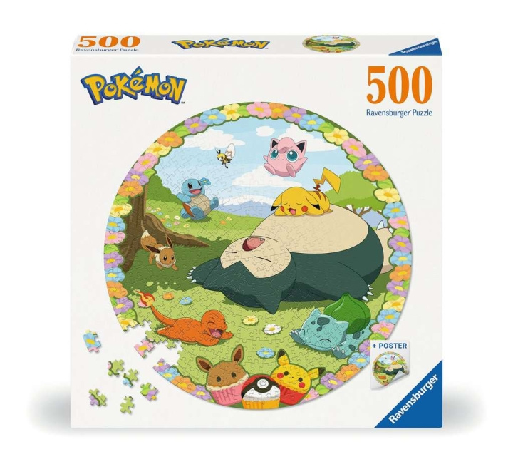 Ravensburger Puslespil Blomstrende Pokémon 500p i gruppen LEGETØJ, BØRN & BABY / Legetøj / Puslespil hos TP E-commerce Nordic AB (C86157)