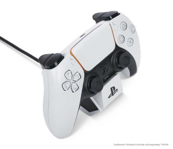 PowerA Solo opladningsstation til PS5 DualSense Wireless Controller - Hvid (Playstation 5) i gruppen HJEMMEELEKTRONIK / Spilkonsoller og tilbehør / Nintendo Switch hos TP E-commerce Nordic AB (C86187)