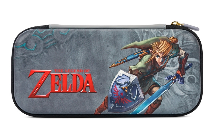 PowerA Nintendo Switch Slim Case - Intrepid Link - (Switch/OLED/Lite) i gruppen HJEMMEELEKTRONIK / Spilkonsoller og tilbehør / Nintendo Switch hos TP E-commerce Nordic AB (C86200)