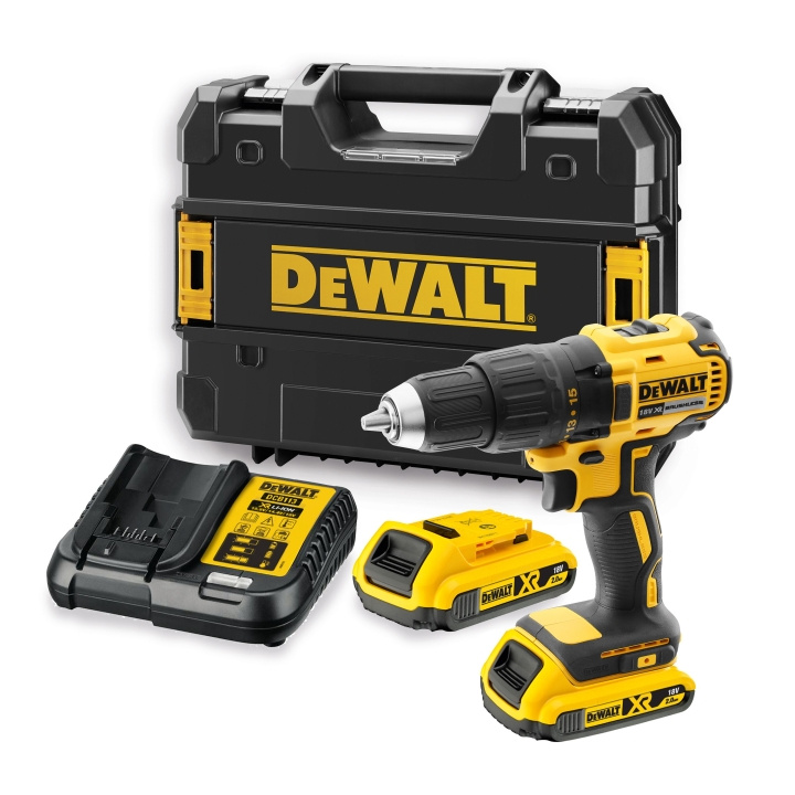 DeWALT DCD777D2T 2 X 18V 2,0AH, TSTAK i gruppen HJEM, HUS & HAVE / Værktøj / Boremaskiner hos TP E-commerce Nordic AB (C86209)