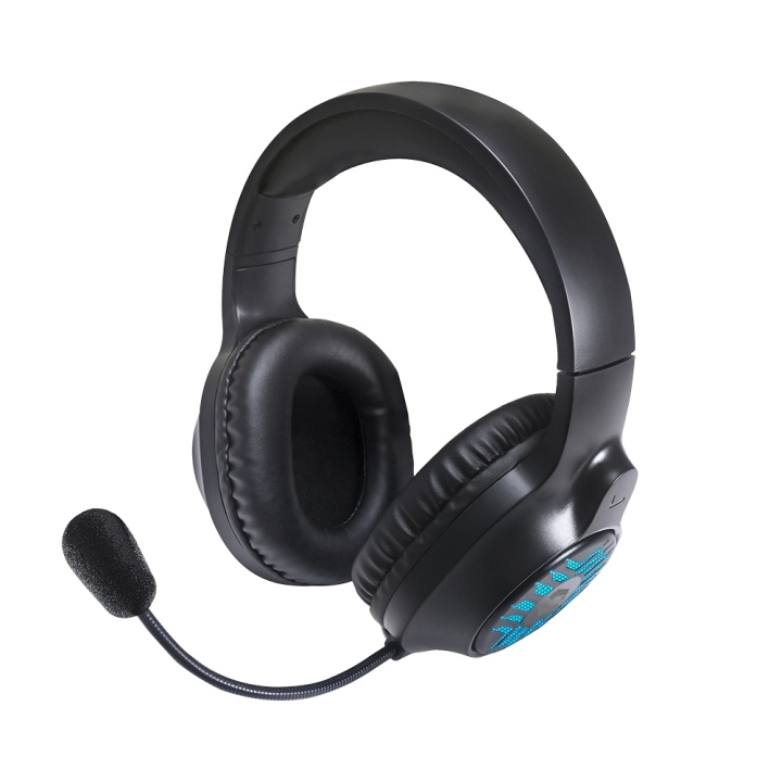 Speedlink TYRON RGB Gaming Stereo Headset - til PC/PS5/PS4/Xbox Series X/S/Switch/OLED/Lite , sort i gruppen COMPUTERTILBEHØR / GAMING / Headset hos TP E-commerce Nordic AB (C86243)