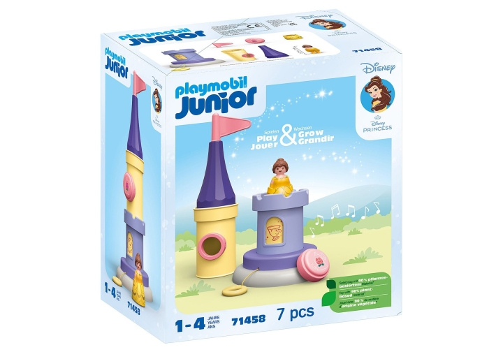 Playmobil JUNIOR & Disney: Belles legetårn med lyd (71458) i gruppen LEGETØJ, BØRN & BABY / Legetøj / Legetøj hos TP E-commerce Nordic AB (C86265)