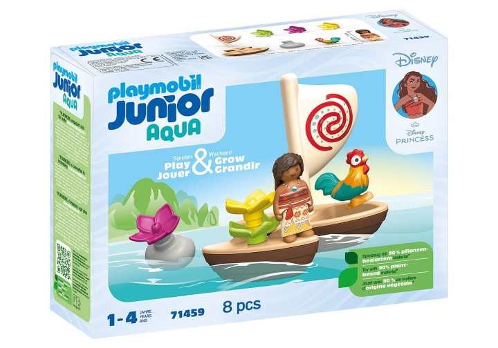 Playmobil JUNIOR & Disney: Moanas sejlbåd (71459) i gruppen LEGETØJ, BØRN & BABY / Legetøj / Legetøj hos TP E-commerce Nordic AB (C86266)