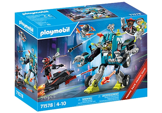 Playmobil Robot vs. svævefly (71578) i gruppen LEGETØJ, BØRN & BABY / Legetøj / Legetøj hos TP E-commerce Nordic AB (C86268)