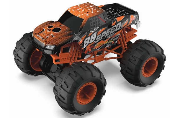 TEC-TOY Speed Monster R/C 1:12, 2,4G 7,4V, gyro & lyd - Orange (471259) i gruppen LEGETØJ, BØRN & BABY / Radiostyrede / Radiostyrede biler hos TP E-commerce Nordic AB (C86308)