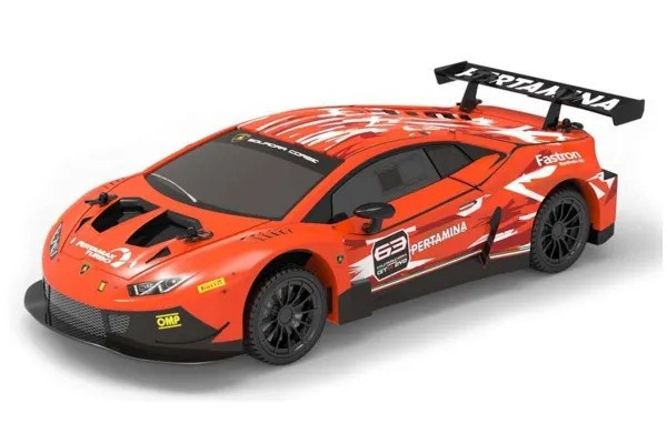 TEC-TOY Lamborghini Huracan GT3 R/C 1:24 2,4GHz - Orange (471333) i gruppen LEGETØJ, BØRN & BABY / Radiostyrede / Radiostyrede biler hos TP E-commerce Nordic AB (C86312)