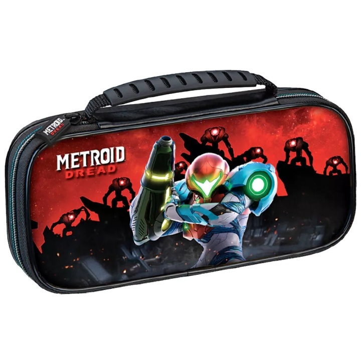 NACON Big Ben Nintendo Switch Official Travel Case Metroid Dread i gruppen HJEMMEELEKTRONIK / Spilkonsoller og tilbehør / Nintendo Switch hos TP E-commerce Nordic AB (C86320)