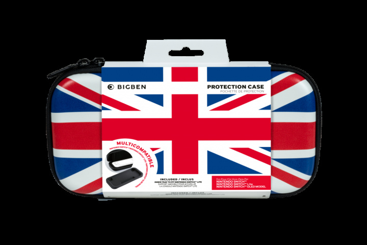 NACON Pouch Case Uk Flag /Nintendo Switch i gruppen HJEMMEELEKTRONIK / Spilkonsoller og tilbehør / Nintendo Switch hos TP E-commerce Nordic AB (C86323)