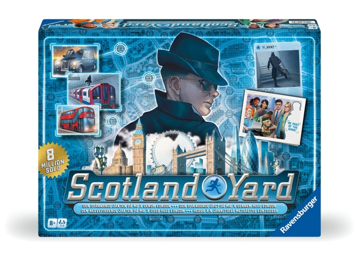 Ravensburger Scotland Yard (Nordisk) - 10822675 i gruppen LEGETØJ, BØRN & BABY / Legetøj / Brætspil / Familiespil hos TP E-commerce Nordic AB (C86351)