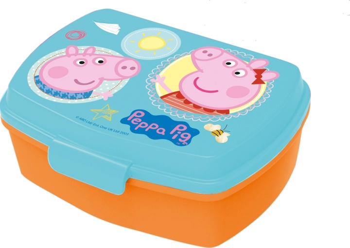 Peppa Pig Madkasse (13986) i gruppen LEGETØJ, BØRN & BABY / Mad & Drikke / Børnebestik og tallerkener hos TP E-commerce Nordic AB (C86370)