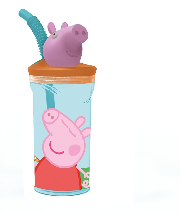 Peppa Pig Peppa Pig Stor - Glas, 3D-figur - (48666) i gruppen LEGETØJ, BØRN & BABY / Mad & Drikke / Sutteflasker og tilbehør hos TP E-commerce Nordic AB (C86375)