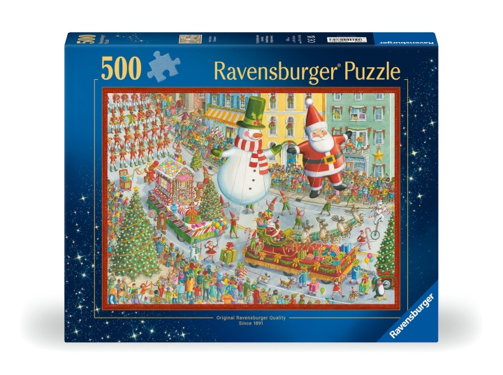 Ravensburger Puslespil Her kommer julen! 500p (12000382) i gruppen LEGETØJ, BØRN & BABY / Legetøj / Puslespil hos TP E-commerce Nordic AB (C86389)