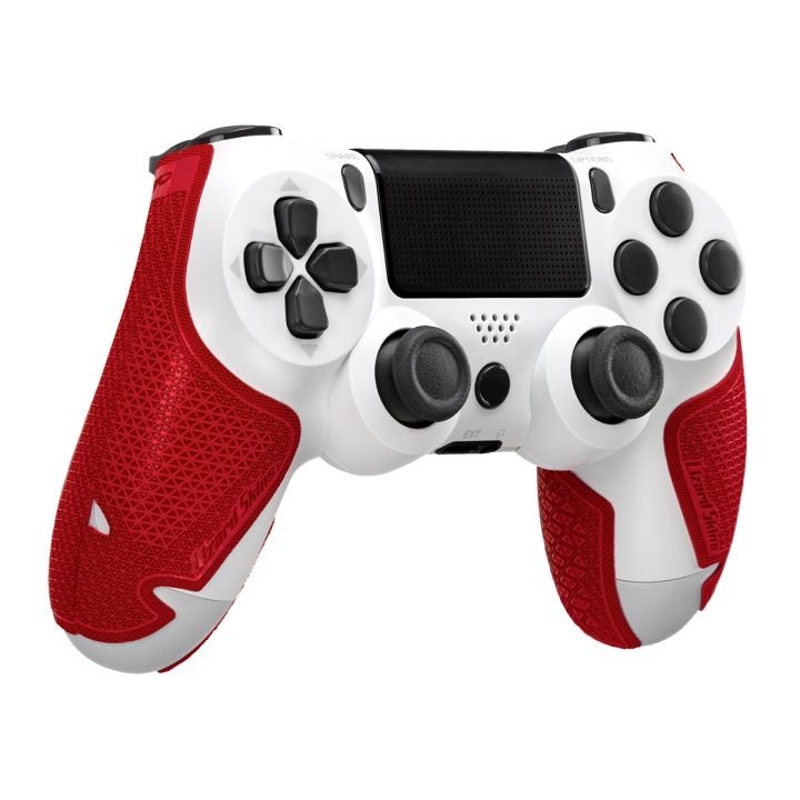 LIZARD SKINS DSP-controllergreb til PlayStation 4 - Crimson Red i gruppen HJEMMEELEKTRONIK / Spilkonsoller og tilbehør / Sony PlayStation 4 hos TP E-commerce Nordic AB (C86394)