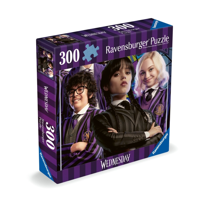 Ravensburger Puzzle Wednesday Outcasts Are In 300p (10217574) i gruppen LEGETØJ, BØRN & BABY / Legetøj / Puslespil hos TP E-commerce Nordic AB (C86398)