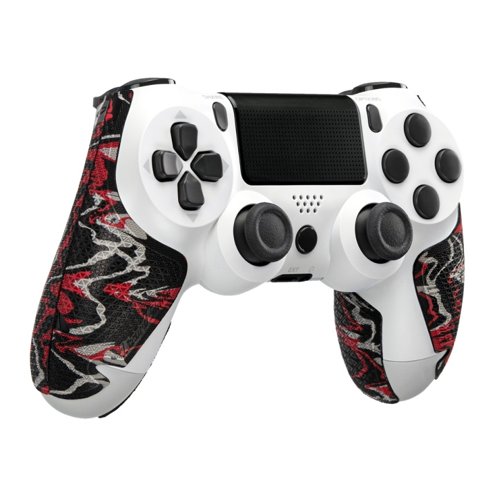 LIZARD SKINS DSP-controllergreb til PlayStation 4 - Wildfire Camo i gruppen HJEMMEELEKTRONIK / Spilkonsoller og tilbehør / Sony PlayStation 4 hos TP E-commerce Nordic AB (C86410)