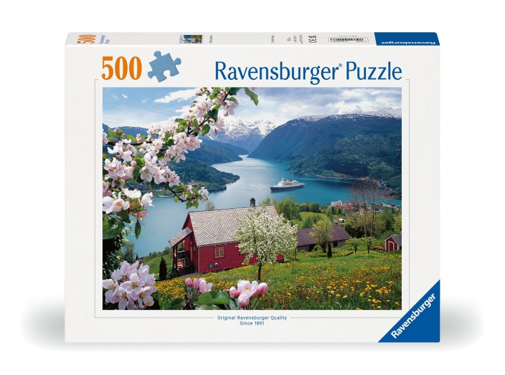 Ravensburger Puslespil Skandinavisk landskab 500p (12000208) i gruppen SPORT, FRITID & HOBBY / Hobby / Puslespil hos TP E-commerce Nordic AB (C86411)