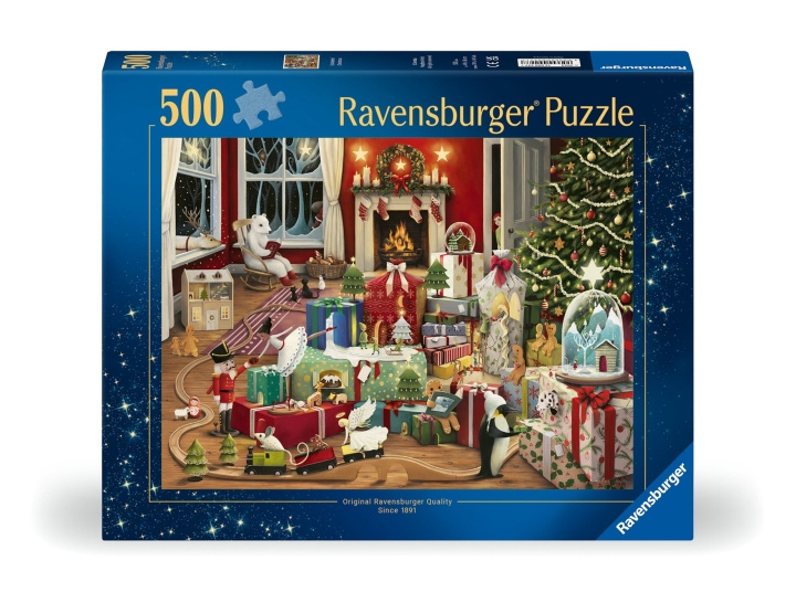 Ravensburger Puzzle Enchanted Christmas 500p (12000227) i gruppen LEGETØJ, BØRN & BABY / Legetøj / Puslespil hos TP E-commerce Nordic AB (C86417)