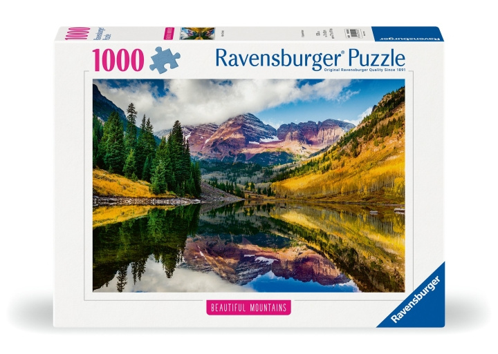 Ravensburger Puslespil Aspen, Colorado 1000p (12000255) i gruppen LEGETØJ, BØRN & BABY / Legetøj / Puslespil hos TP E-commerce Nordic AB (C86419)