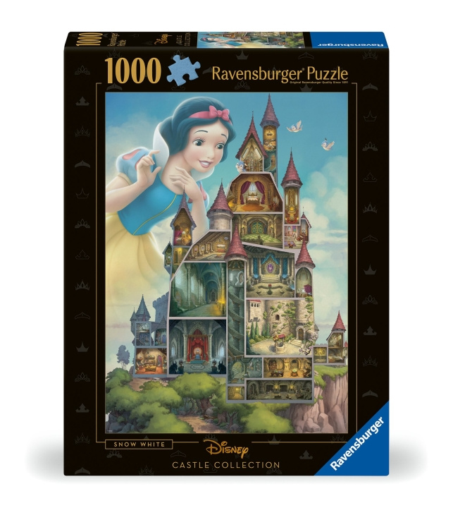 Ravensburger Puslespil Disney Slotte Snehvide 1000p (12000257) i gruppen LEGETØJ, BØRN & BABY / Legetøj / Puslespil hos TP E-commerce Nordic AB (C86421)