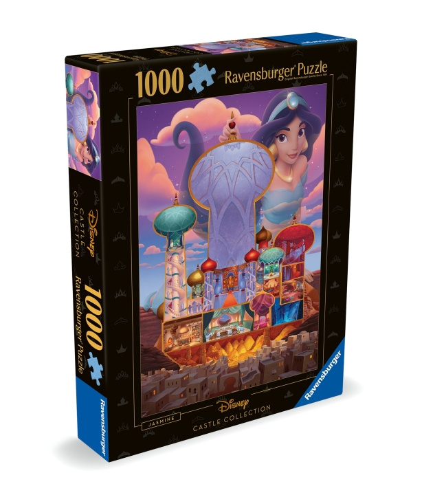 Ravensburger Puslespil Disney Slotte Jasmin 1000p (12000258) i gruppen LEGETØJ, BØRN & BABY / Legetøj / Puslespil hos TP E-commerce Nordic AB (C86422)