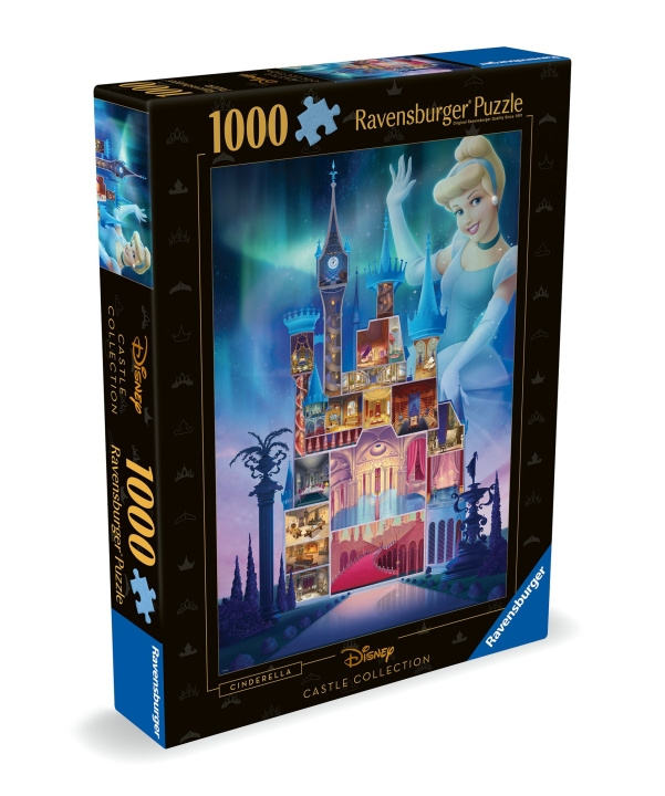 Ravensburger Puslespil Disney Slotte Askepot 1000p (12000259 i gruppen LEGETØJ, BØRN & BABY / Legetøj / Puslespil hos TP E-commerce Nordic AB (C86423)