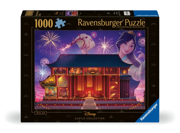 Ravensburger Puslespil Disney Slotte Mulan 1000p (12000260) i gruppen LEGETØJ, BØRN & BABY / Legetøj / Puslespil hos TP E-commerce Nordic AB (C86424)