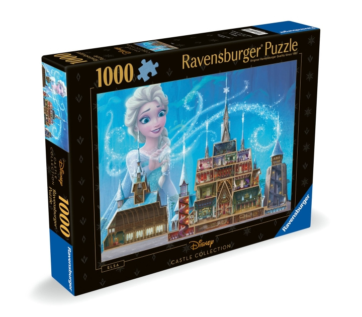 Ravensburger Puslespil Disney Castles Elsa 1000p (12000261) i gruppen LEGETØJ, BØRN & BABY / Legetøj / Puslespil hos TP E-commerce Nordic AB (C86426)