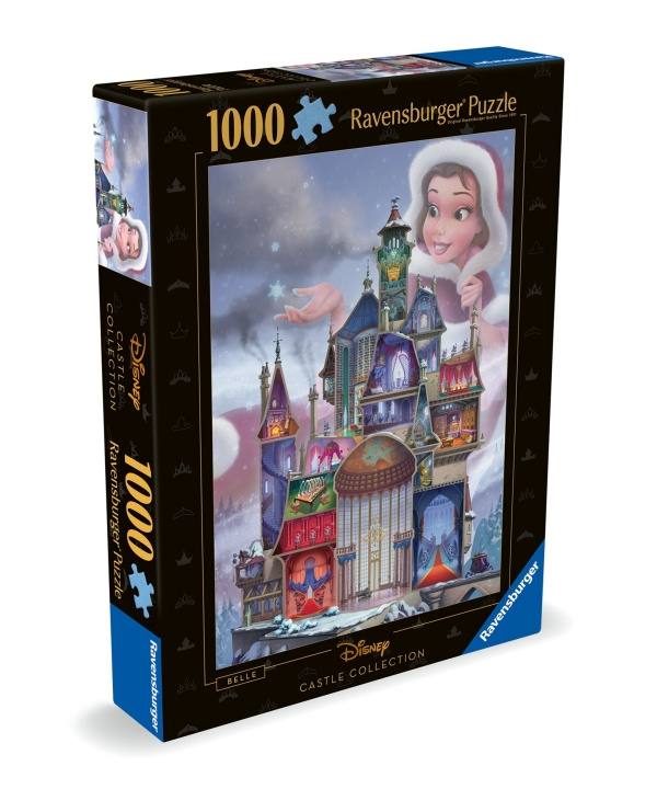 Ravensburger Puslespil Disney Slotte Belle 1000p (12000262) i gruppen LEGETØJ, BØRN & BABY / Legetøj / Puslespil hos TP E-commerce Nordic AB (C86427)