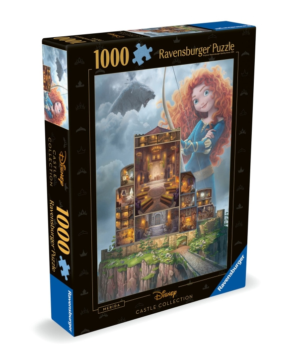 Ravensburger Puslespil Disney Slotte Merida 1000p (12000263) i gruppen LEGETØJ, BØRN & BABY / Legetøj / Puslespil hos TP E-commerce Nordic AB (C86428)