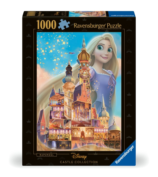 Ravensburger Puslespil Disney Slotte Rapunzel 1000p (12000264) i gruppen LEGETØJ, BØRN & BABY / Legetøj / Puslespil hos TP E-commerce Nordic AB (C86429)