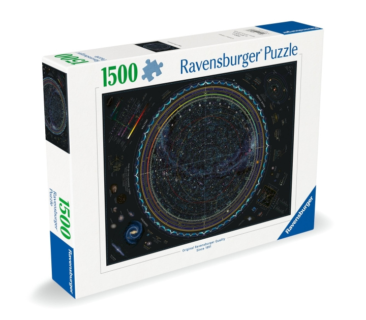 Ravensburger Puslespil Kort over universet 1500p (12000703) i gruppen LEGETØJ, BØRN & BABY / Legetøj / Puslespil hos TP E-commerce Nordic AB (C86471)