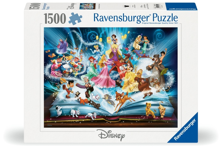 Ravensburger Puslespil Disney\'s Magical Storybook 1500p (12000710) i gruppen LEGETØJ, BØRN & BABY / Legetøj / Puslespil hos TP E-commerce Nordic AB (C86472)