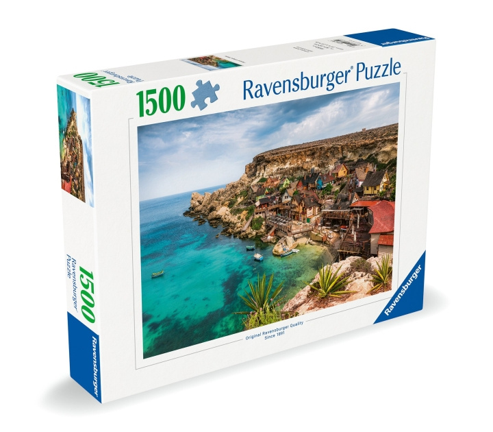 Ravensburger Puslespil Popey Village Malta 1500p (12000739) i gruppen LEGETØJ, BØRN & BABY / Legetøj / Puslespil hos TP E-commerce Nordic AB (C86480)