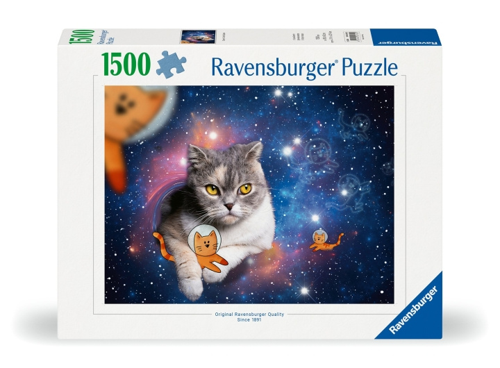 Ravensburger Puslespil Cats In Space 1500p (12000742) i gruppen LEGETØJ, BØRN & BABY / Legetøj / Puslespil hos TP E-commerce Nordic AB (C86485)