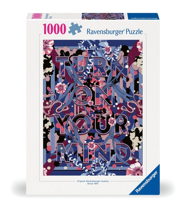 Ravensburger Puslespil Turn On Your Mind 1000p (12000783) i gruppen LEGETØJ, BØRN & BABY / Legetøj / Puslespil hos TP E-commerce Nordic AB (C86528)