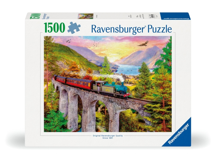 Ravensburger Puslespil Autumn Viaduct 1500p (12000795) i gruppen LEGETØJ, BØRN & BABY / Legetøj / Puslespil hos TP E-commerce Nordic AB (C86533)