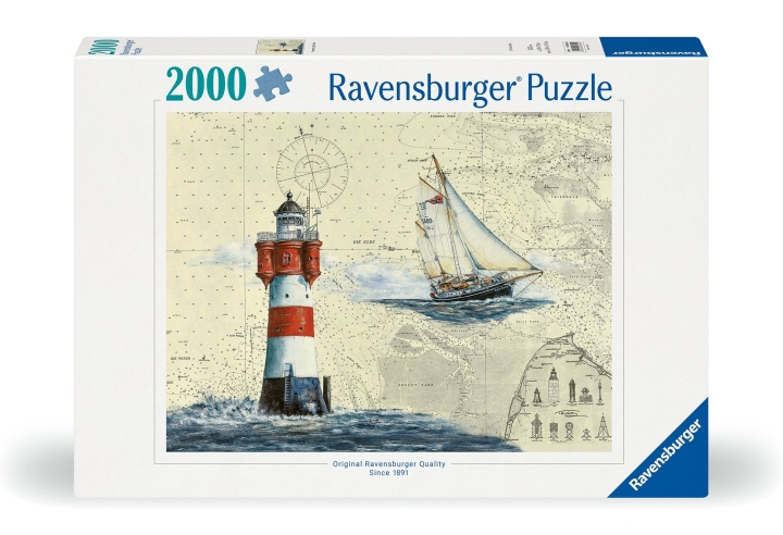 Ravensburger Puslespil Romantic Lighthouse 2000p (12000804) i gruppen LEGETØJ, BØRN & BABY / Legetøj / Puslespil hos TP E-commerce Nordic AB (C86538)