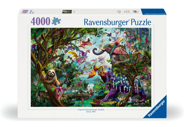 Ravensburger Puslespil Tropical Dragons 4000p (12000812) i gruppen LEGETØJ, BØRN & BABY / Legetøj / Puslespil hos TP E-commerce Nordic AB (C86541)