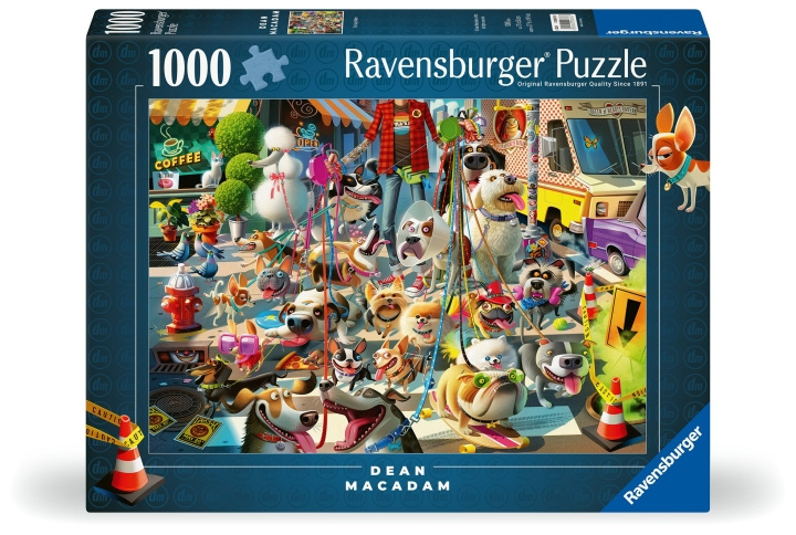 Ravensburger Puslespil The Dog Walker 1000p (12000876) i gruppen LEGETØJ, BØRN & BABY / Legetøj / Puslespil hos TP E-commerce Nordic AB (C86550)