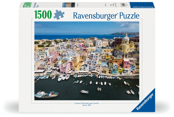 Ravensburger Puslespil The Colors Of Procida 1500p (12001210) i gruppen LEGETØJ, BØRN & BABY / Legetøj / Puslespil hos TP E-commerce Nordic AB (C86562)