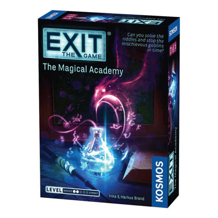 Exit: Escape Room 21: The Magical Academy (EN) (KOS01888) i gruppen LEGETØJ, BØRN & BABY / Legetøj / Brætspil / Familiespil hos TP E-commerce Nordic AB (C86575)