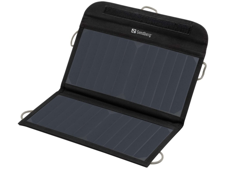 Sandberg Solcelleoplader 13W 2xUSB i gruppen SPORT, FRITID & HOBBY / Friluftsliv / Solar cell charging hos TP E-commerce Nordic AB (C86578)