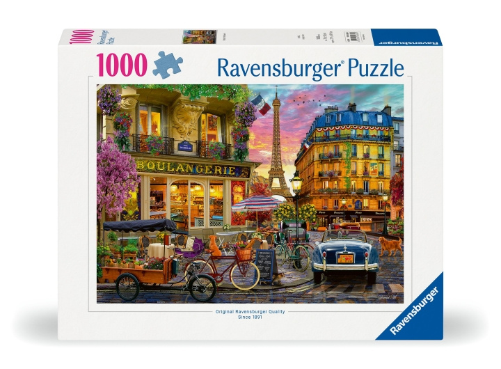 Ravensburger Puslespil Paris ved daggry 1000p (12000885) i gruppen LEGETØJ, BØRN & BABY / Legetøj / Puslespil hos TP E-commerce Nordic AB (C86589)