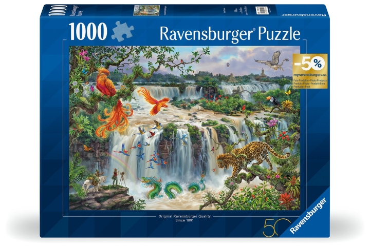 Ravensburger Puslespil Vandfald Iguazu 1000p (12001090) i gruppen LEGETØJ, BØRN & BABY / Legetøj / Puslespil hos TP E-commerce Nordic AB (C86590)