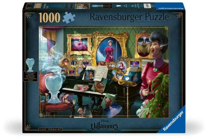 Ravensburger Puslespil Villainous Lady Tremaine 1000p (12001126) i gruppen LEGETØJ, BØRN & BABY / Legetøj / Puslespil hos TP E-commerce Nordic AB (C86593)