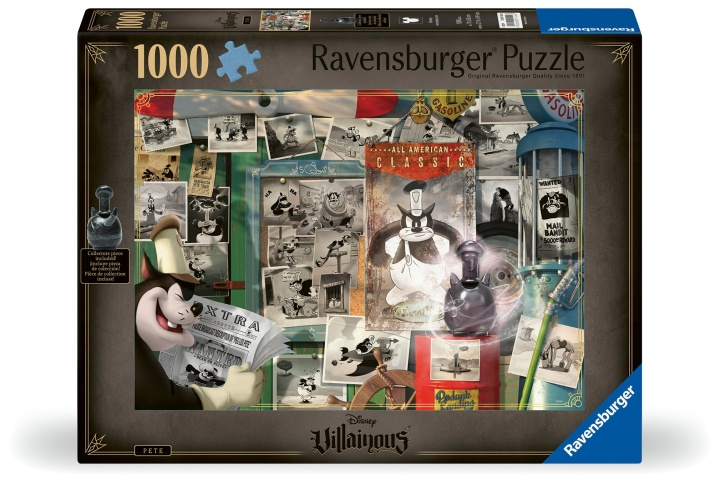 Ravensburger Puslespil Villainous Pete 1000p (12001129) i gruppen LEGETØJ, BØRN & BABY / Legetøj / Puslespil hos TP E-commerce Nordic AB (C86594)